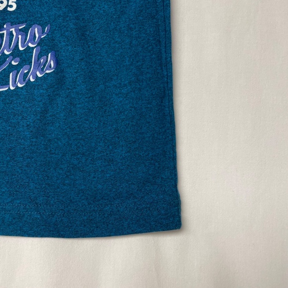 Retro Kicks T-Shirt 1986-1998 Blue Men’s Size Large - Picture 5 of 11